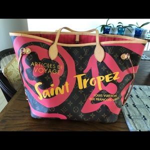 LOUIS VUITTON TAHITIENNE CITIES NEVERFULL MM